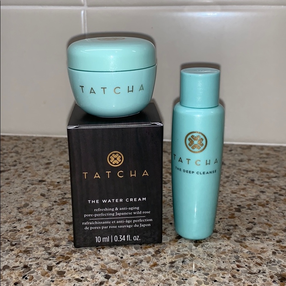 Tatcha Water Cream & Deep Cleanse
